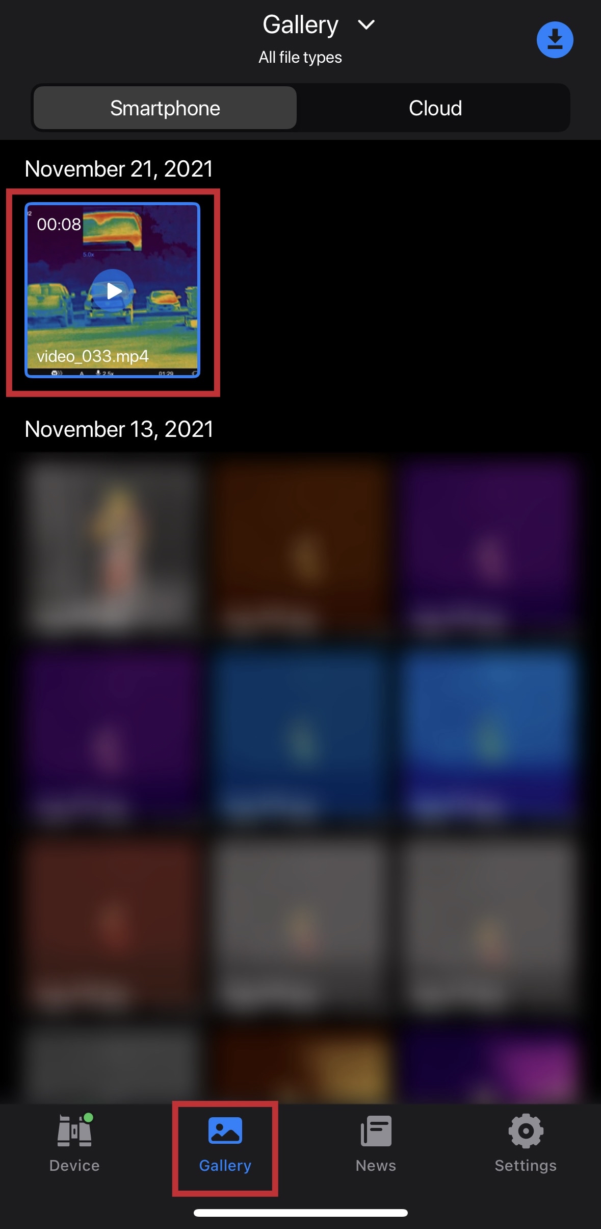 How to Download Photos & Videos to your Mobile Device using the Stream ...